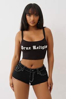 REVERSIBLE RIBBED TANK TOP, image 2