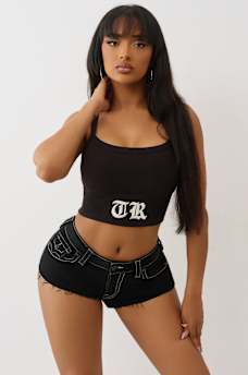 REVERSIBLE RIBBED TANK TOP, image 5