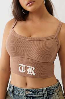 REVERSIBLE RIBBED TANK TOP, image 2