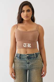 REVERSIBLE RIBBED TANK TOP, image 4
