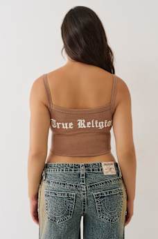 REVERSIBLE RIBBED TANK TOP, image 6