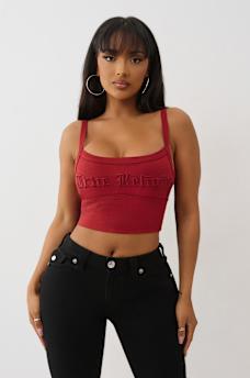 REVERSIBLE RIBBED TANK TOP, image 2