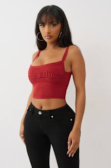 REVERSIBLE RIBBED TANK TOP, image 4