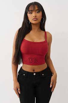 REVERSIBLE RIBBED TANK TOP, image 5