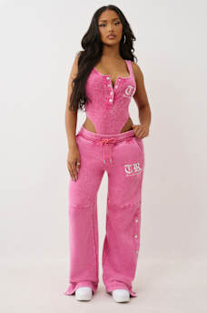 ACID WASHED SNAPAWAY SWEATPANT, image 2