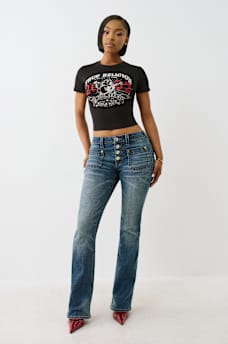 BECCA FRONT POCKET BOOTCUT JEAN, image 3