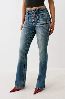 BECCA FRONT POCKET BOOTCUT JEAN, image 4
