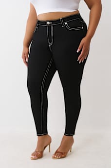 PLUS JENNIE MID RISE CURVY SKINNY JEAN, image 4
