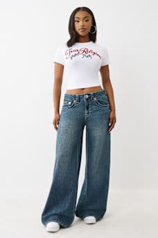 EMBROIDERED LOGO BABY TEE, image 3