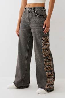 TRUE RELIGION BOBBI BAGGY JEAN, image 1