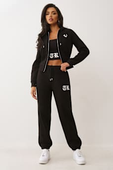 CRYSTAL LOGO ZIP HOODIE, image 3
