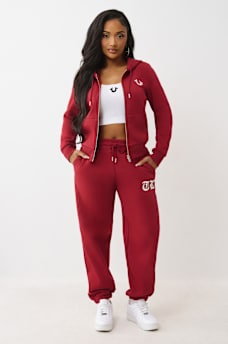 CRYSTAL LOGO ZIP HOODIE, image 3