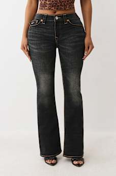 BECCA MID RISE BIG T BOOTCUT JEAN, image 2