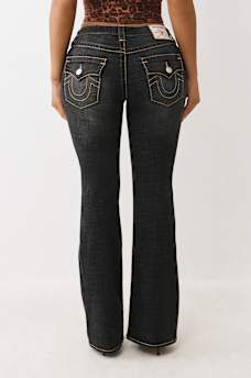 BECCA MID RISE BIG T BOOTCUT JEAN, image 5