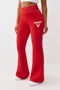 PANTALONES DEPORTIVOS ACAMPANADOS BIG T CON ALA DE CRISTAL, image 2