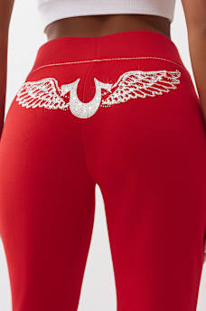 PANTALONES DEPORTIVOS ACAMPANADOS BIG T CON ALA DE CRISTAL, image 5