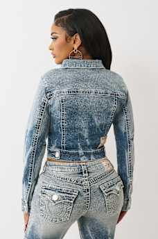 SHRUNKEN SUPER T DENIM JACKET, image 5