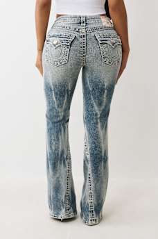 JOEY MID RISE SUPER T FLARE JEAN, image 5