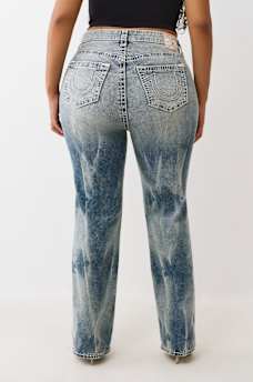 PLUS BILLIE MID RISE SUPER T STRAIGHT JEAN, image 4