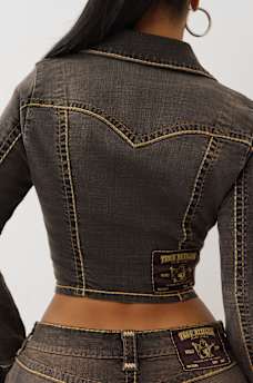 BROWN DENIM SUPER T DENIM SHIRT, image 7