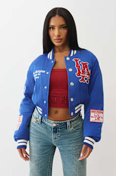 SHRUNKEN SATIN BOMBER JACKET, image 5