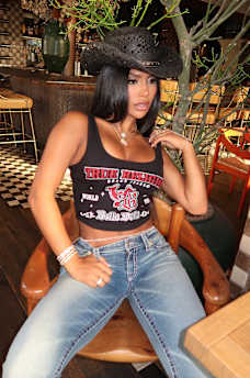 TRUE RELIGION X BELLA DOÑA CRYSTAL CROPPED TANK, image 1