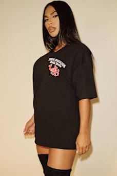 TRUE RELIGION X BELLA DOÑA OVERSIZED BOYFRIEND TEE, image 4