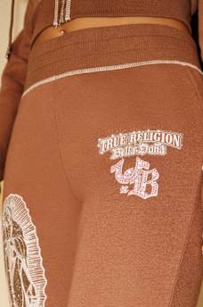TRUE RELIGION X BELLA DOÑA MID RISE BOOTCUT SWEATPANT, image 6