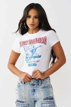 CRYSTAL BUDDHA CREWNECK TEE, image 2