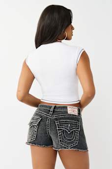 BUDDHA PATCH V-NOTCH TEE, image 5