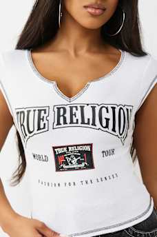 BUDDHA PATCH V-NOTCH TEE, image 1