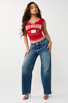 BUDDHA PATCH V-NOTCH TEE, image 4