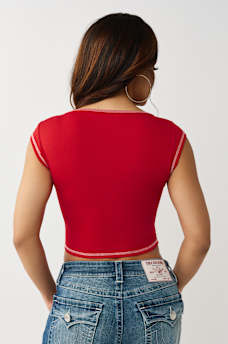 BUDDHA PATCH V-NOTCH TEE, image 6