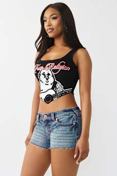 CRYSTAL HANDKERCHIEF TANK TOP, image 4