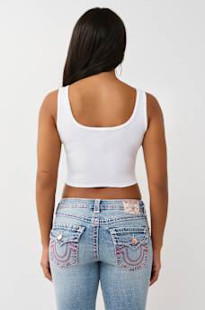 CRYSTAL HANDKERCHIEF TANK TOP, image 5