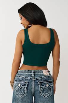 CRYSTAL HANDKERCHIEF TANK TOP, image 5