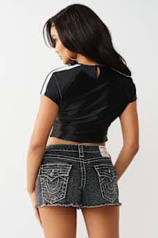 SPORTY RUCHED KEYHOLE TOP, image 5