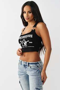 BUDDHA RIBBED OVERALL TANK, image 4