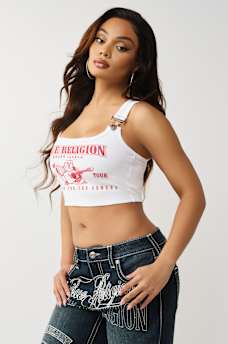 BUDDHA RIBBED OVERALL TANK, image 4