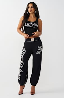 BIG T CRYSTAL BAGGY JOGGER, image 2