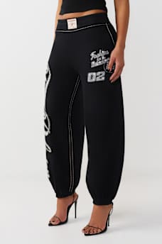 BIG T CRYSTAL BAGGY JOGGER, image 3