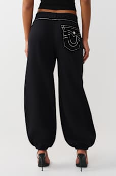 BIG T CRYSTAL BAGGY JOGGER, image 6