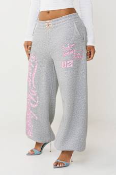 BIG T CRYSTAL BAGGY JOGGER, image 5