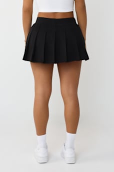 PLEATED MINI SKORT