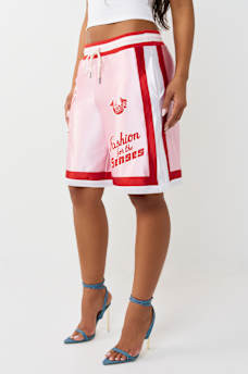 SPORTY CONTRAST BASKETBALL SHORT, image 5