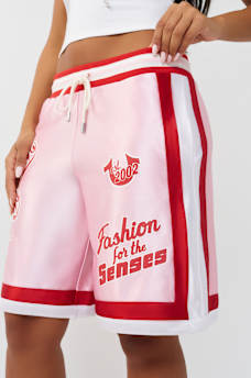 SPORTY CONTRAST BASKETBALL SHORT, image 1