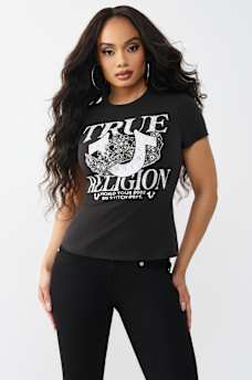 CRYSTAL CLASSIC CREWNECK TEE, image 2