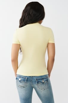 CRYSTAL CLASSIC CREWNECK TEE, image 5