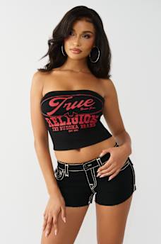 CAMISETA ACANALADA CON PLIEGUES, image 2