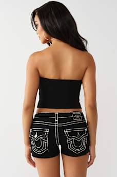 CAMISETA ACANALADA CON PLIEGUES, image 5